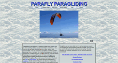 Desktop Screenshot of paraflyparagliding.com